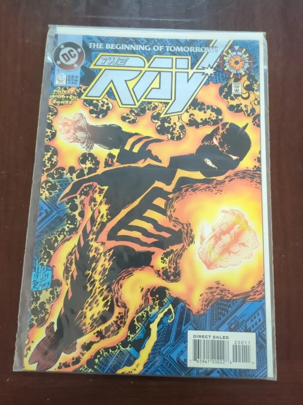 RAY #0 VOL. 2 DC COMIC BOOK